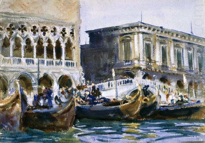 La Riva, John Singer Sargent